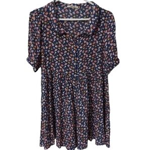 Nice Claup Japanese Brand Floral Dress